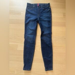 SPANX Midnight Shade Dark Blue Skinny Jeans L